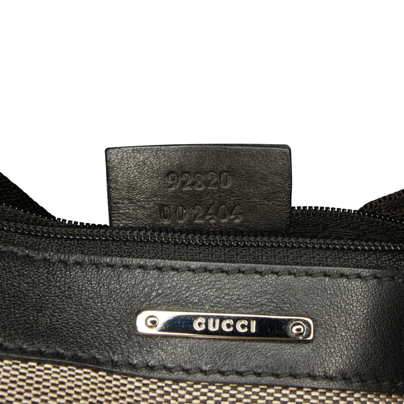 Pre-Loved Gucci Canvas Baguette - Picture 9 of 12